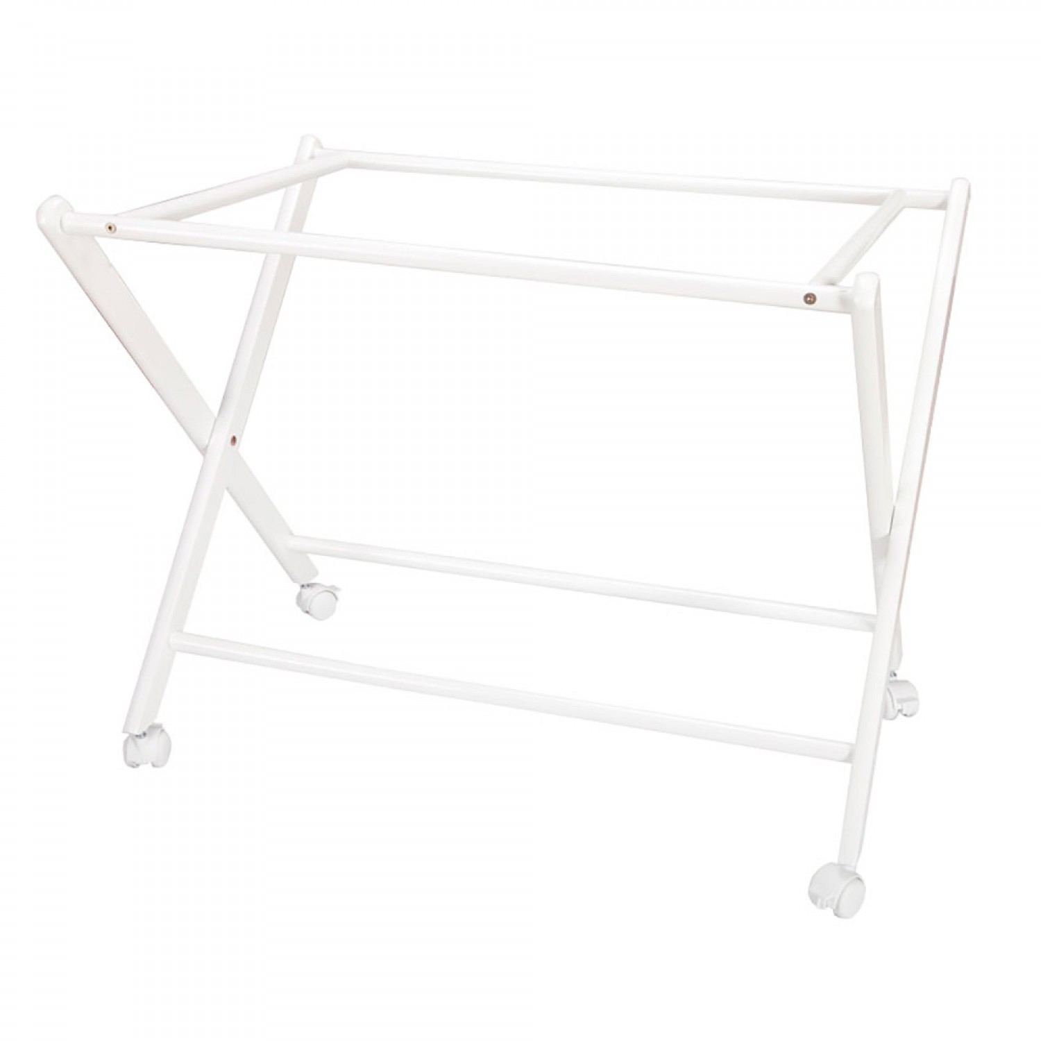 SOPORTE DE TIJERA UNIVERSAL BABYLINE DE MADERA PARA MINICUNA  DE 80X50CM.