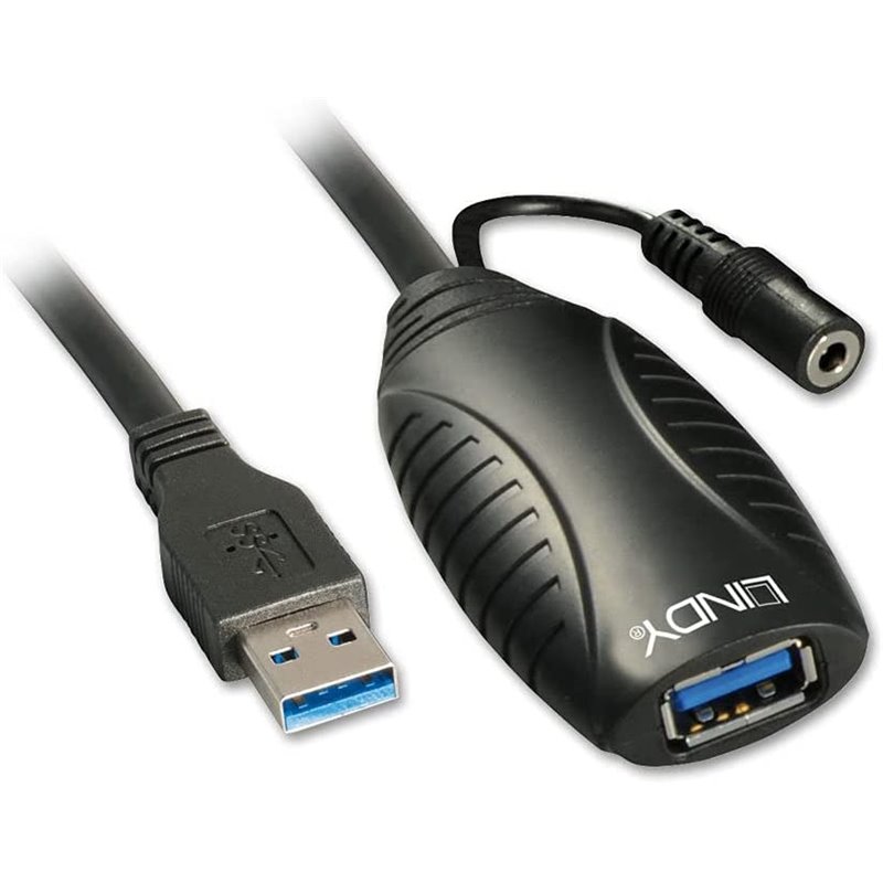 Lindy Cable Extensor Activo Usb 3.0, 10M