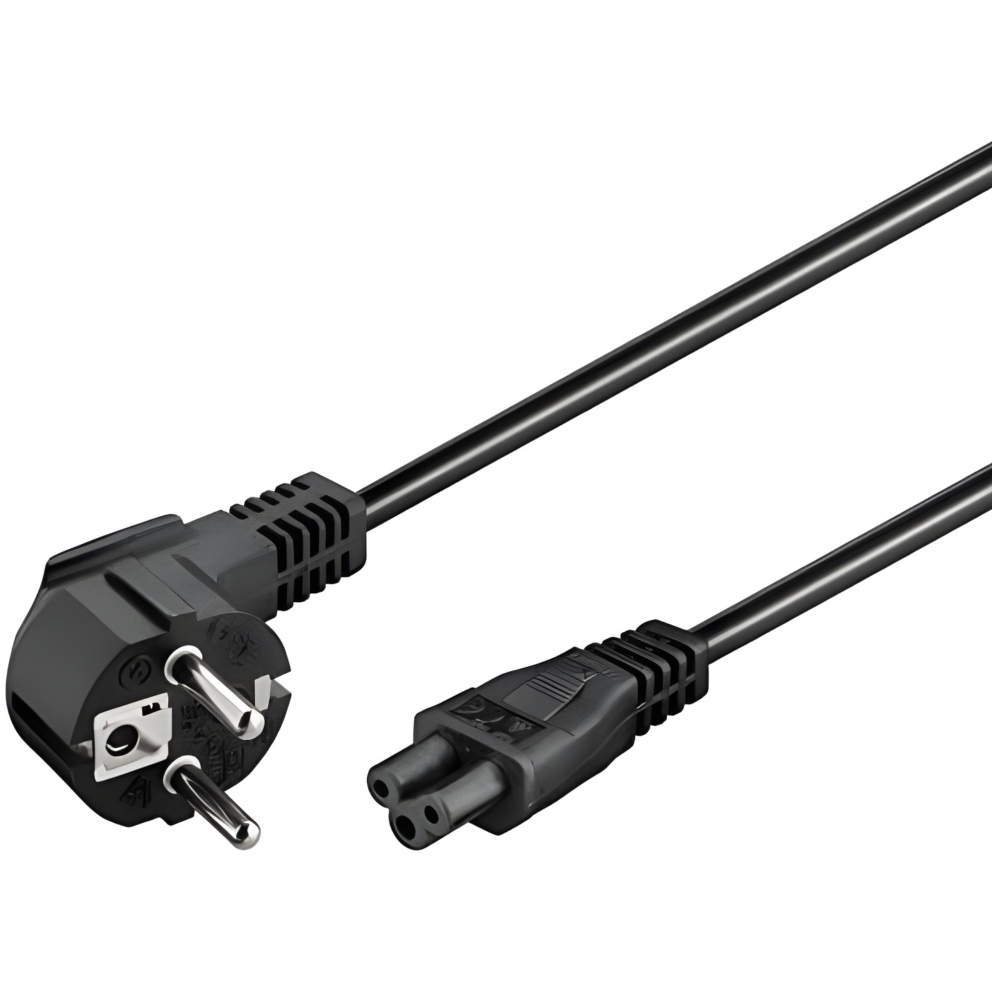 MicroConnect IC-68004 - Cable externo de alimentación, color negro