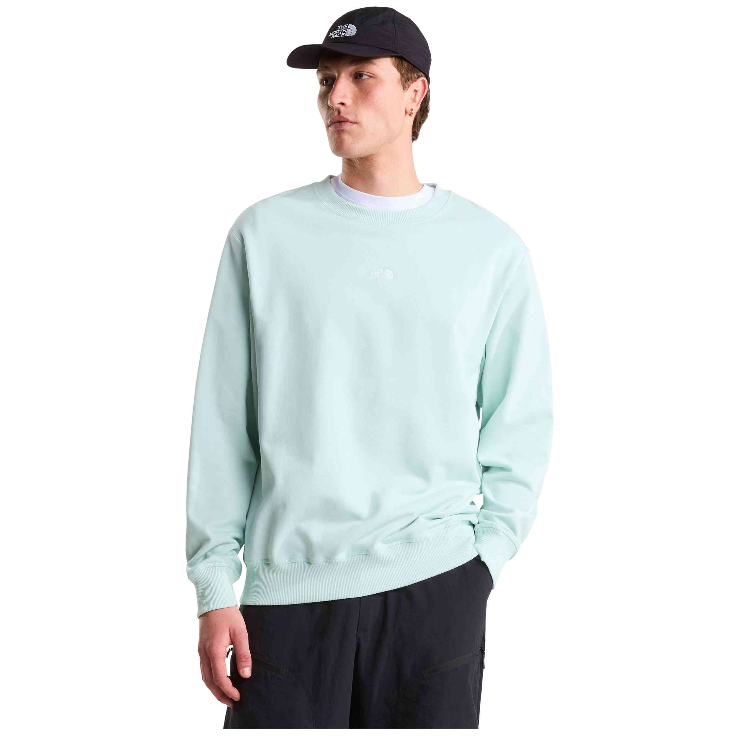 Sudadera The North Face modelo U ESSENTIAL LIGHT RELAXED CREW Opal Frost para Hombre en color Azul