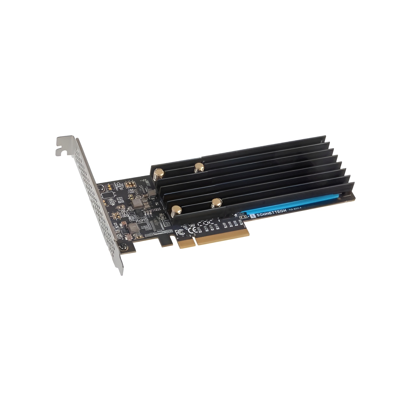 Sonnet Tarjeta Fusion M.2 NVMe SSD 2x4 PCIe [Silencio] - SSD no incluida - FUS-SSD-2X4-E3S