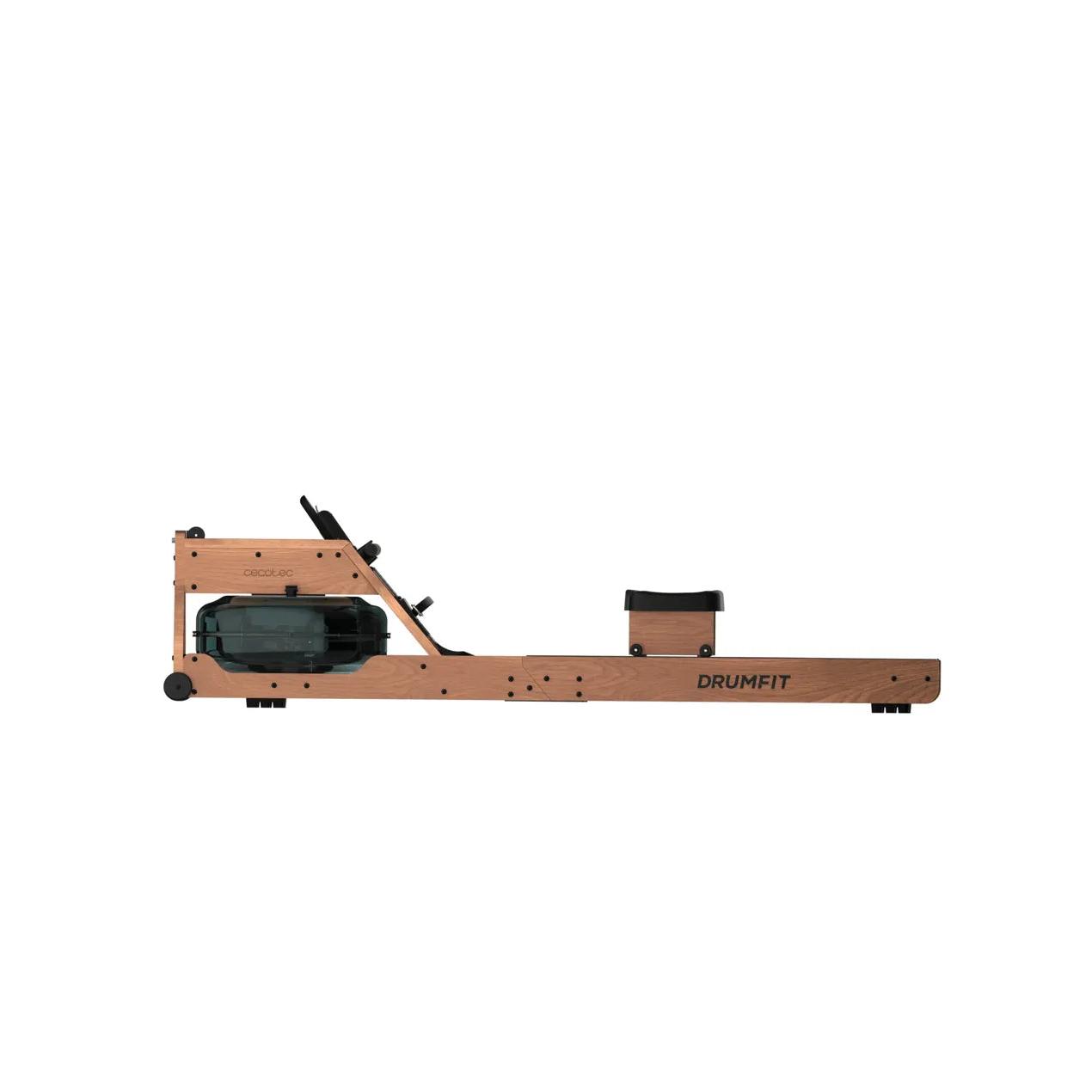 CECOTEC 07226 Remo de Agua Drumfit Neptuno Wood: Entrenamiento Intenso y Conectividad Avanzada