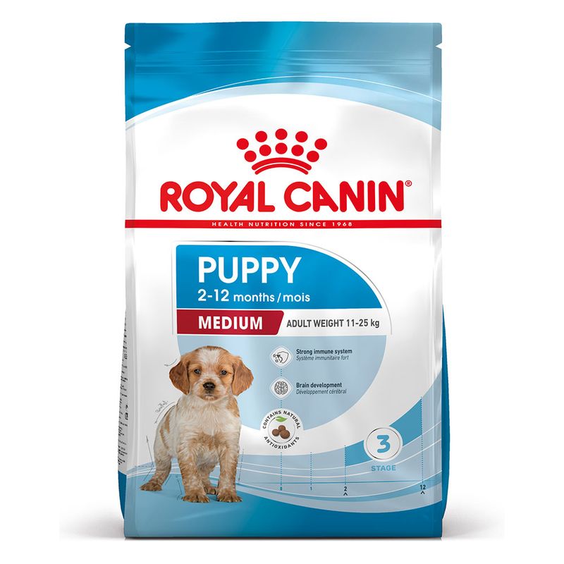 Royal Canin Medium Puppy Pienso para Cachorros de Razas Tamaño Mediana 15KG