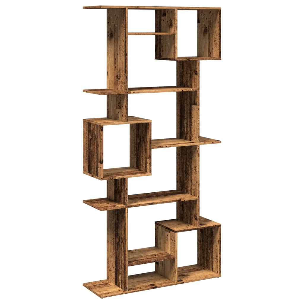 vidaXL Estantería librería madera de ingeniería 92x29x188 cm Multicolor