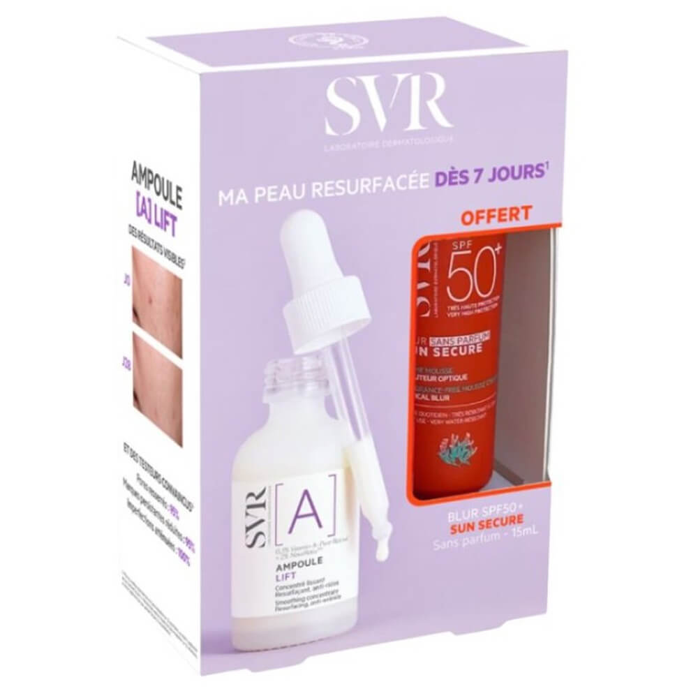 Svr Ampoule A Lift Serum 30 ml + Regalo Blue Sun Secure Spf50+ 15 ml Pack