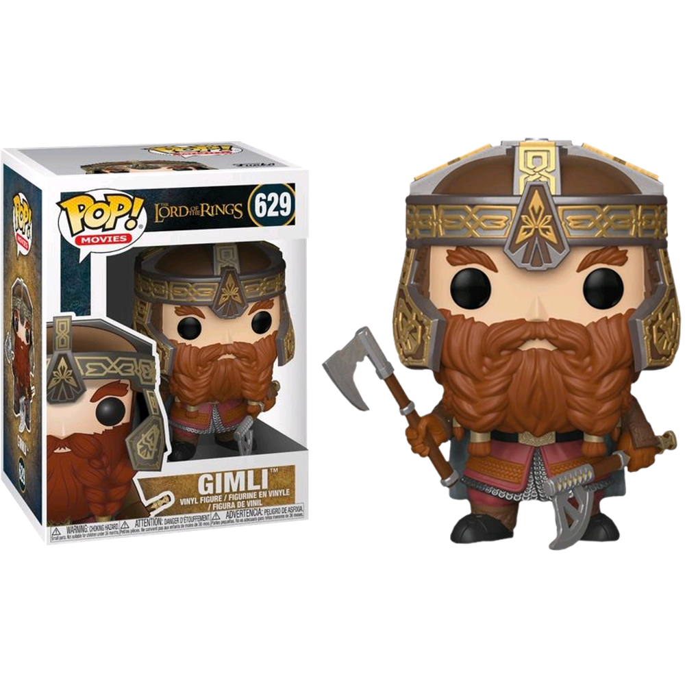 Funko Gimli Señor Anillos Lord Rings 629  Pop Vinyl