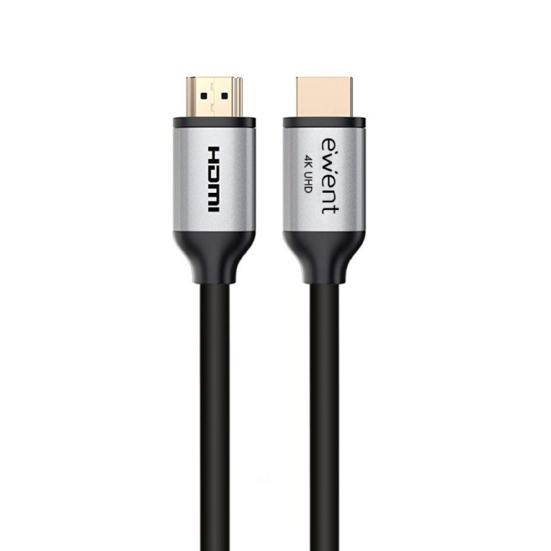 Ewent hdmi 2.0 cable with ethernet 3m black