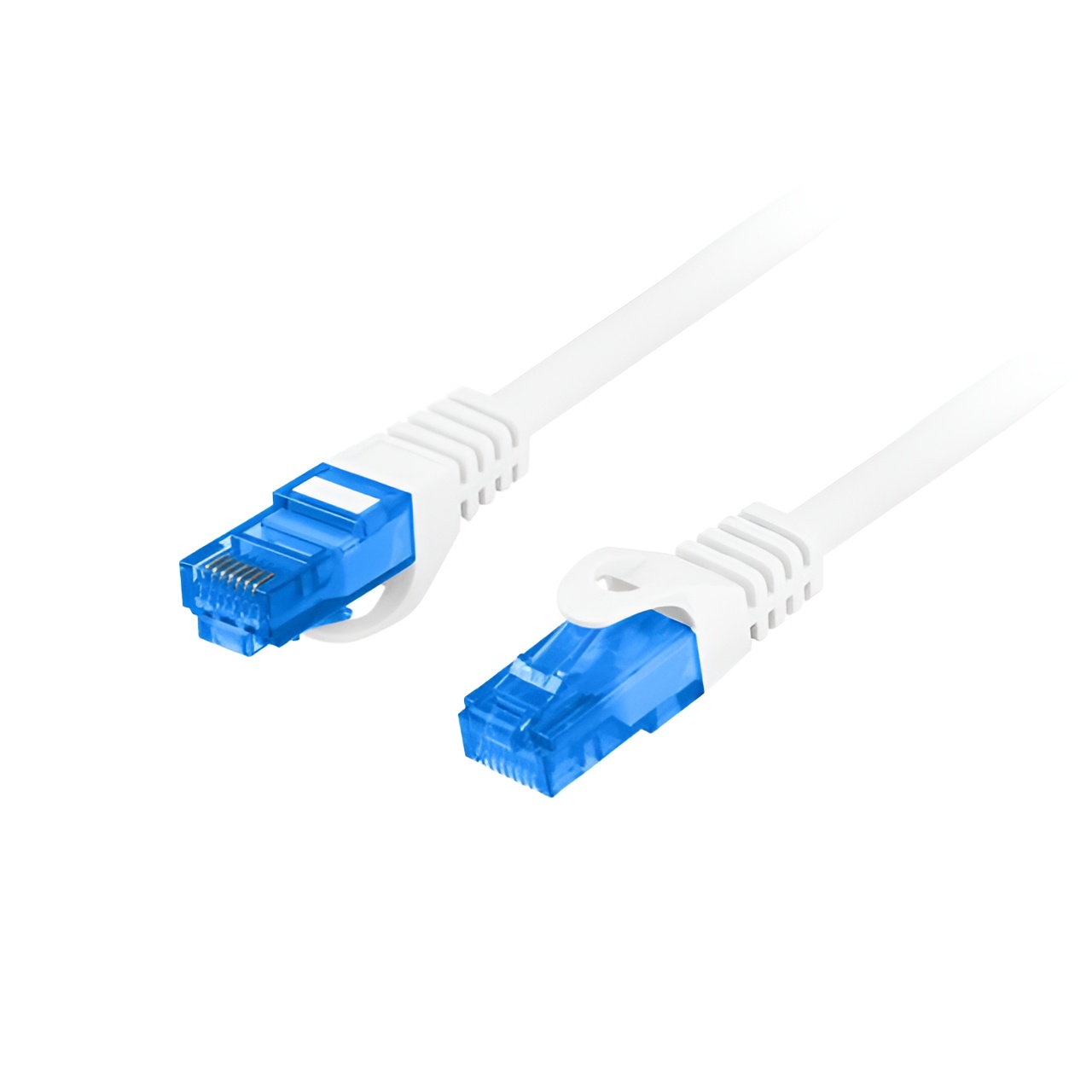 Lanberg patchcord s/ftp cat.6a 5m white lszh