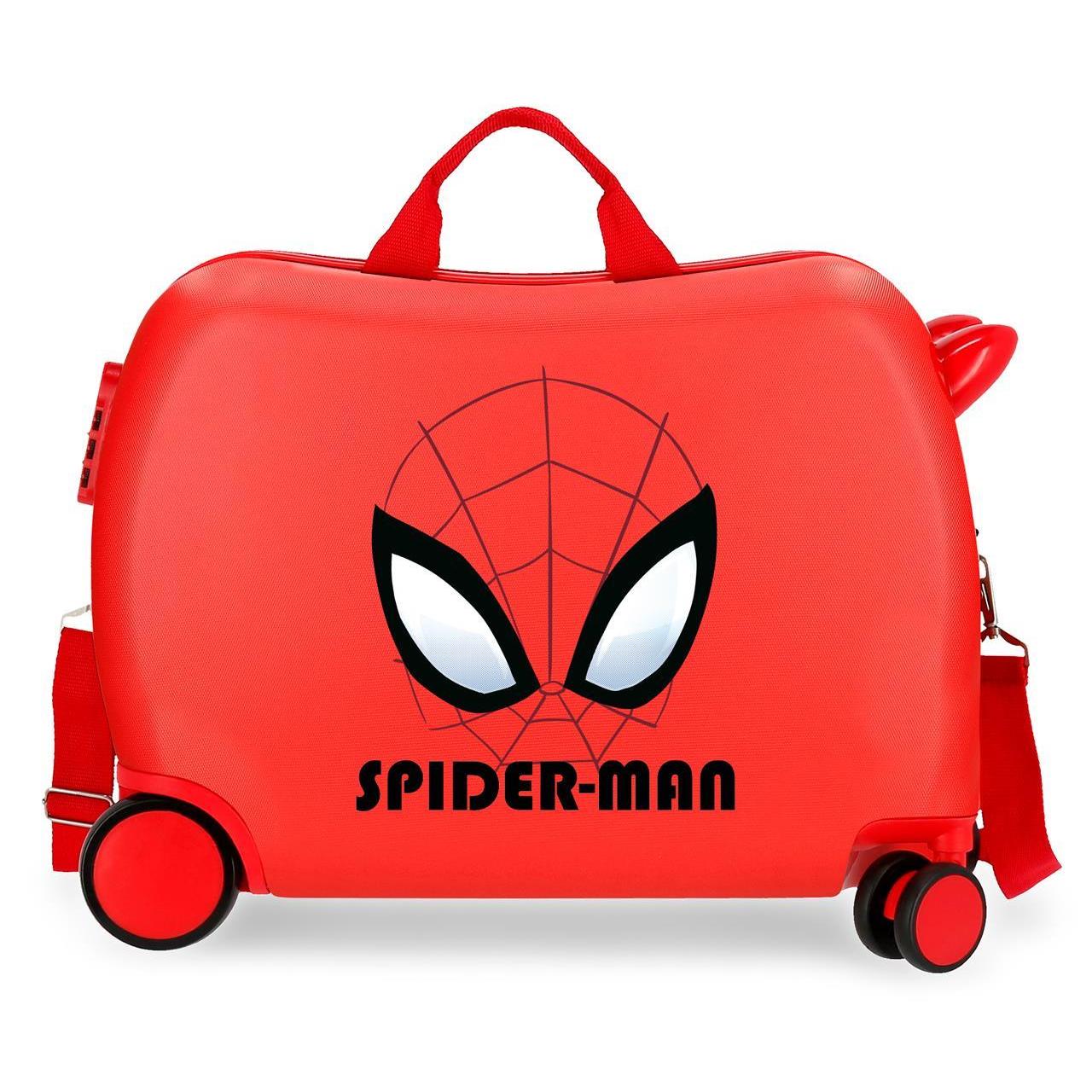 Marvel Maleta Correpasillos ABS Rígida Spiderman Authentic 38 cm x 50 cm x 20 cm