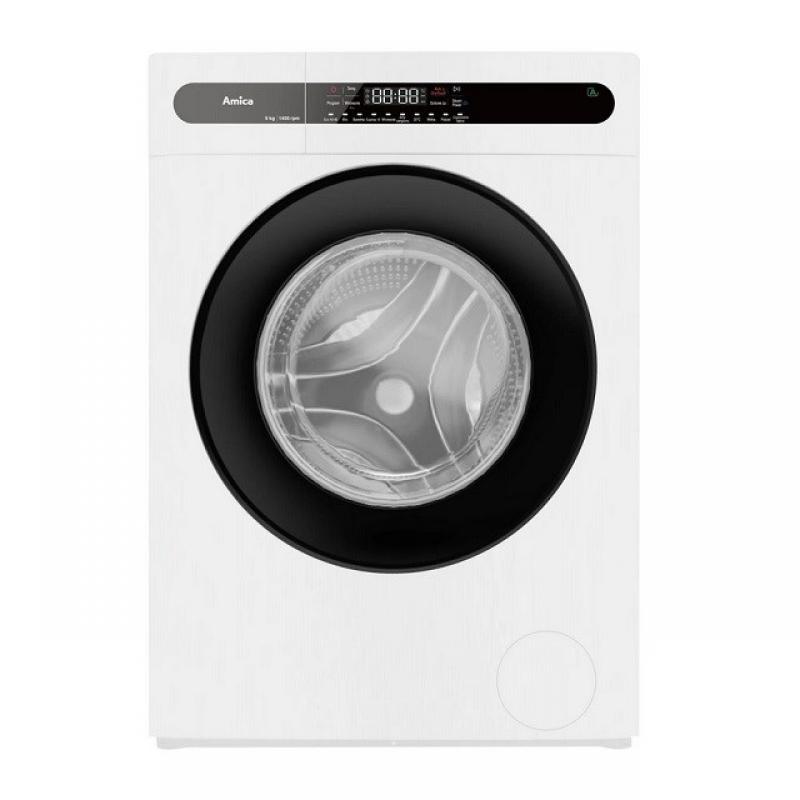 Lavadora de carga frontal Amica WAC914ALISO Blanco