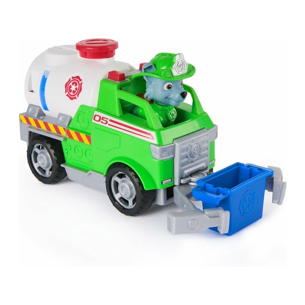 Patrulla Canina Fire Rescue Rocky con Camión Cisterna de Bomberos
