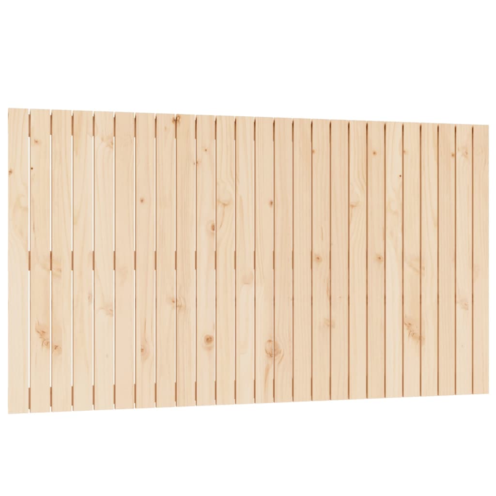 vidaXL Cabecero de cama de pared madera maciza de pino 159,5x3x90 cm