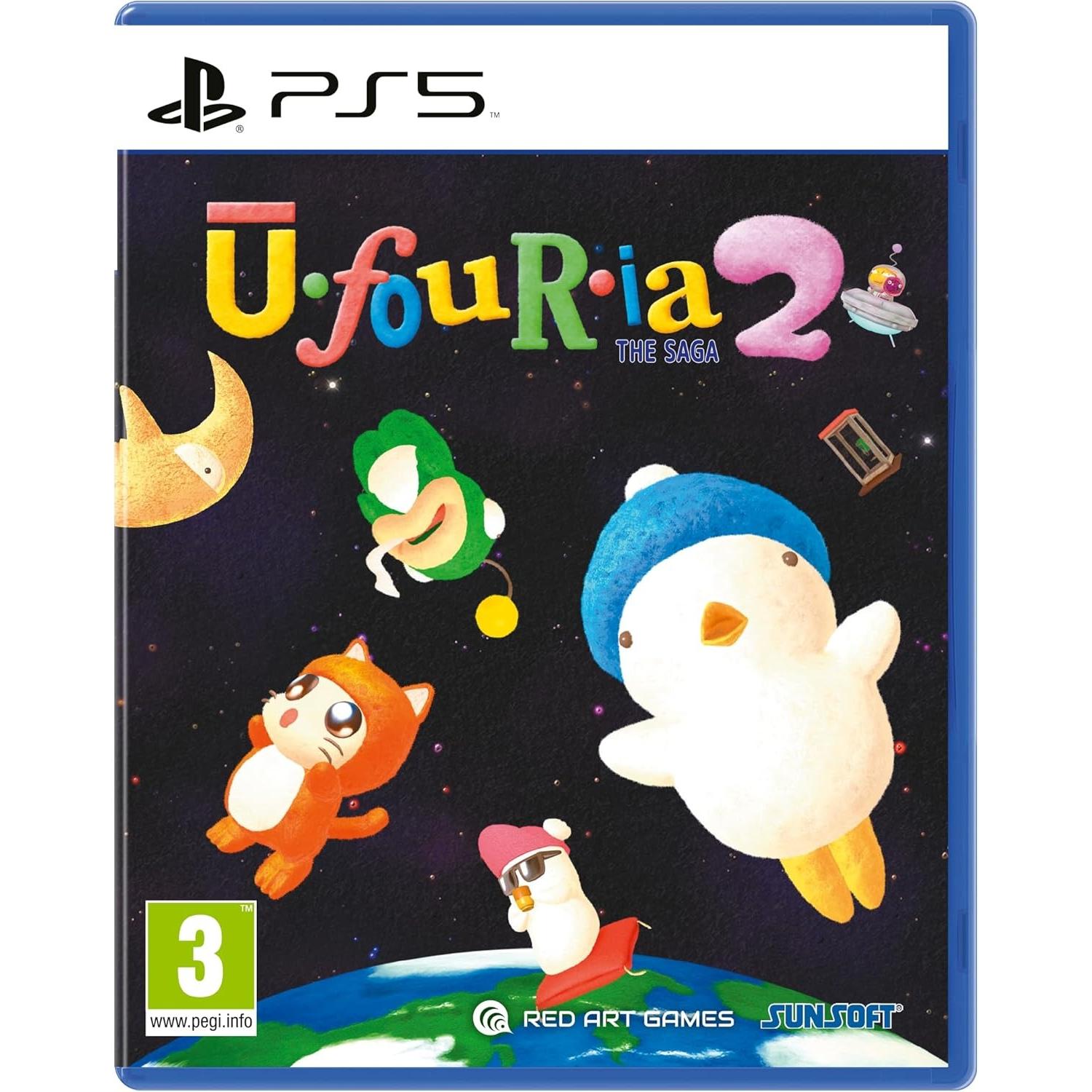 UFOURIA 2: THE SAGA Juego para Consola Sony PlayStation 5 PS5 [ PAL ESPAñA ]