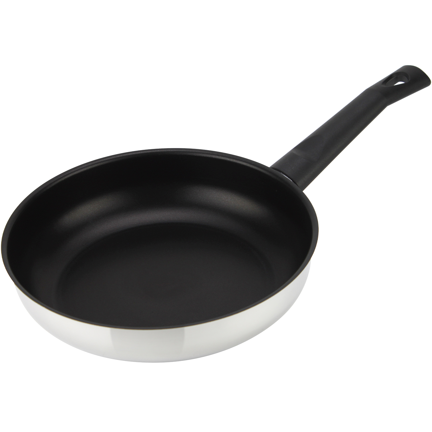 Magefesa Deep Gala - Sarten de Acero Inoxidable, Libre de PFOA y Metales Pesados, Antiadherente Efecto Piedra, Todas las Cocinas, Inducción