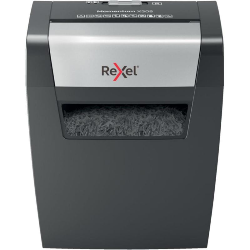 Rexel Momentum X308 Destructora de Papel Corte Cruzado