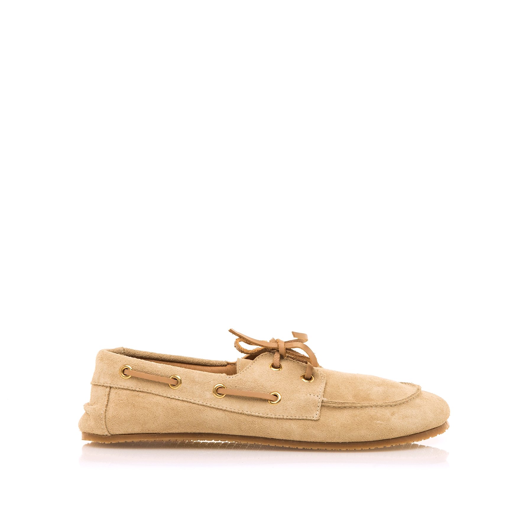 Mustang-MTNG zapatos planos barefoot mujer free mia beige con cierre sin cierre-abiertos y tipo de puntera redonda