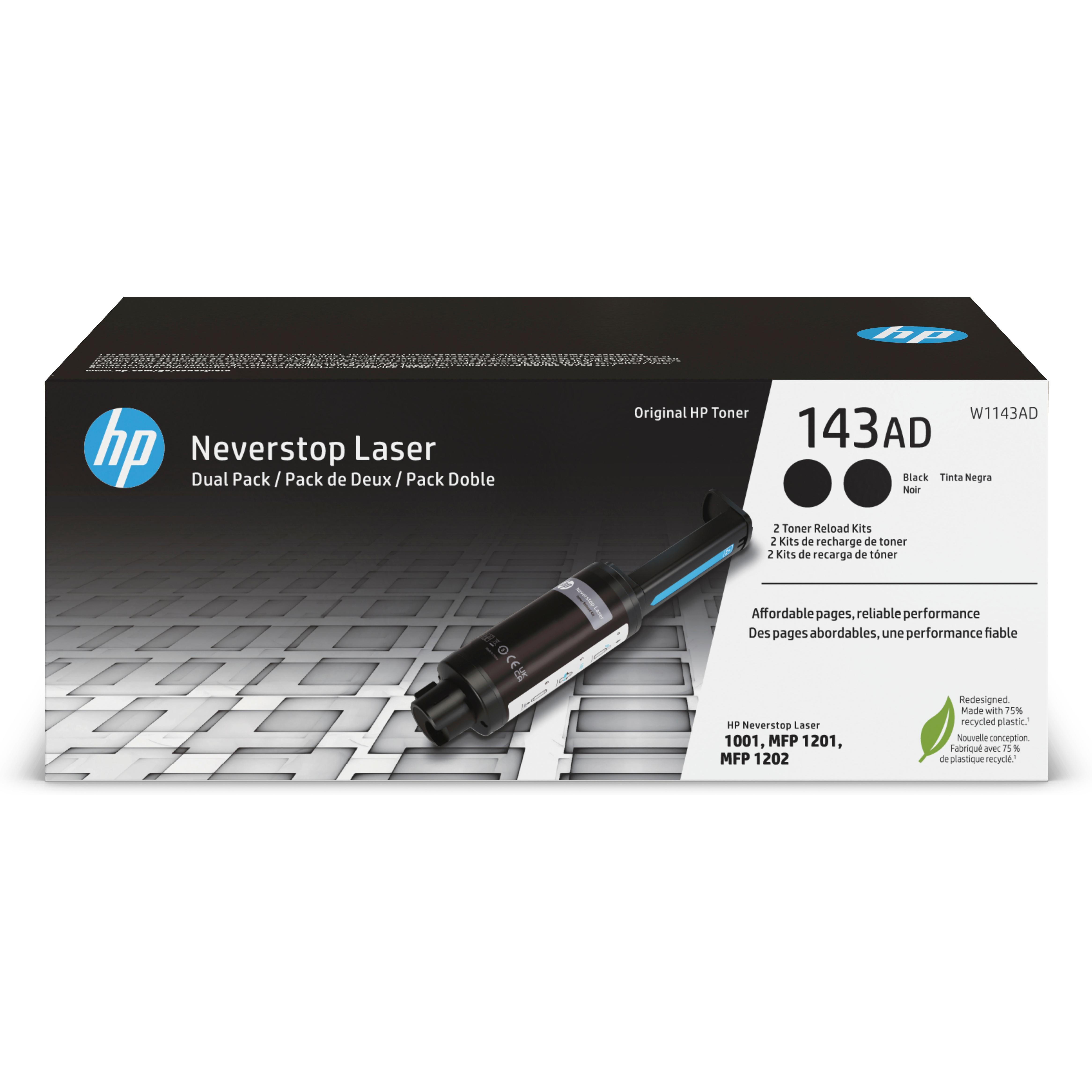 HP 143AD Original Negro Multipack