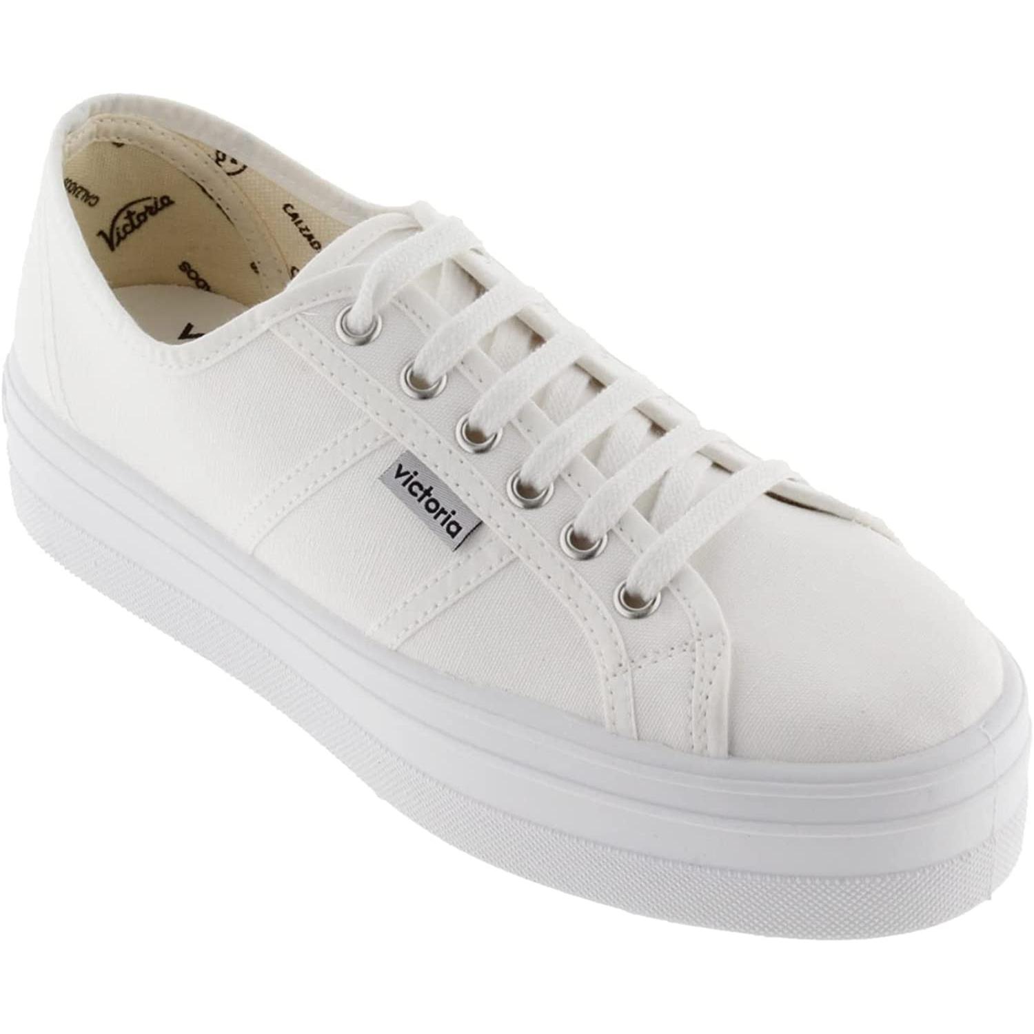 Victoria Barcelona Zapatillas Lona para Mujer Color Blanco