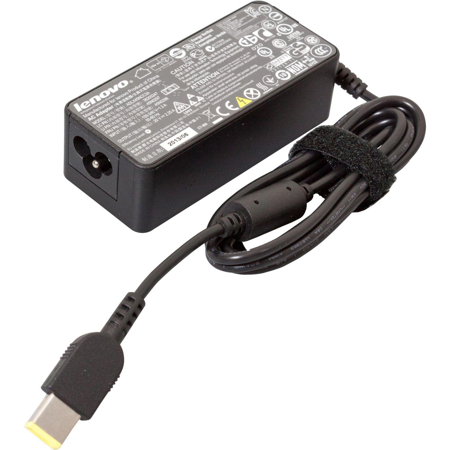 Adaptador Lenovo 45W 20VDC 3P WW DEL - Alta Calidad