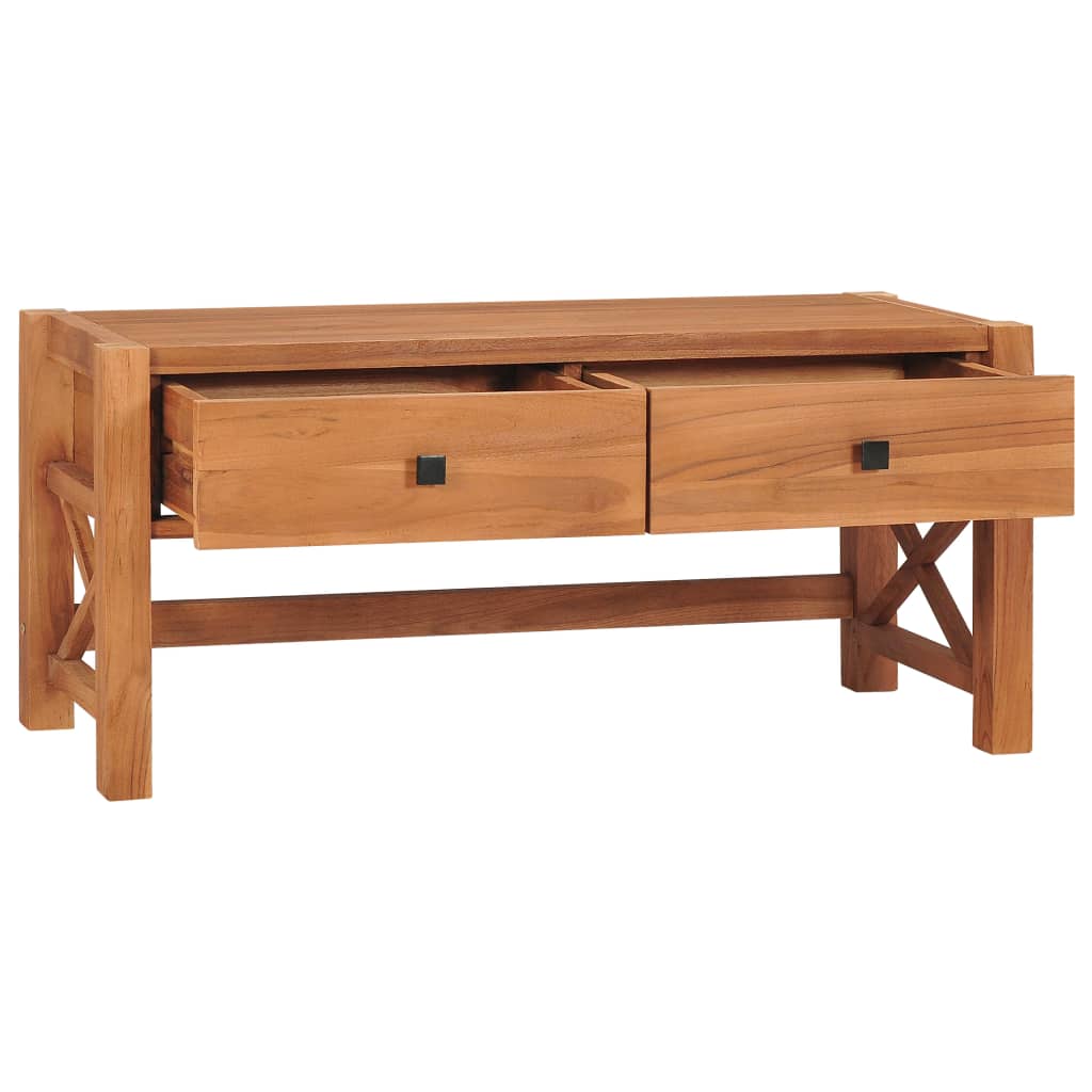 vidaXL Mueble de TV de madera de teca, Mueble de Salon, Mueble TV, Mueble TV salon, Mesa de TV, Mueble tele
