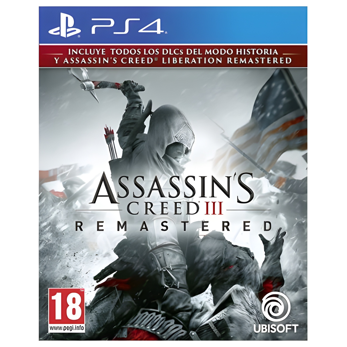Assassin's Creed 3 Remastered - PS4 - Nuevo Precintado - PAL España
