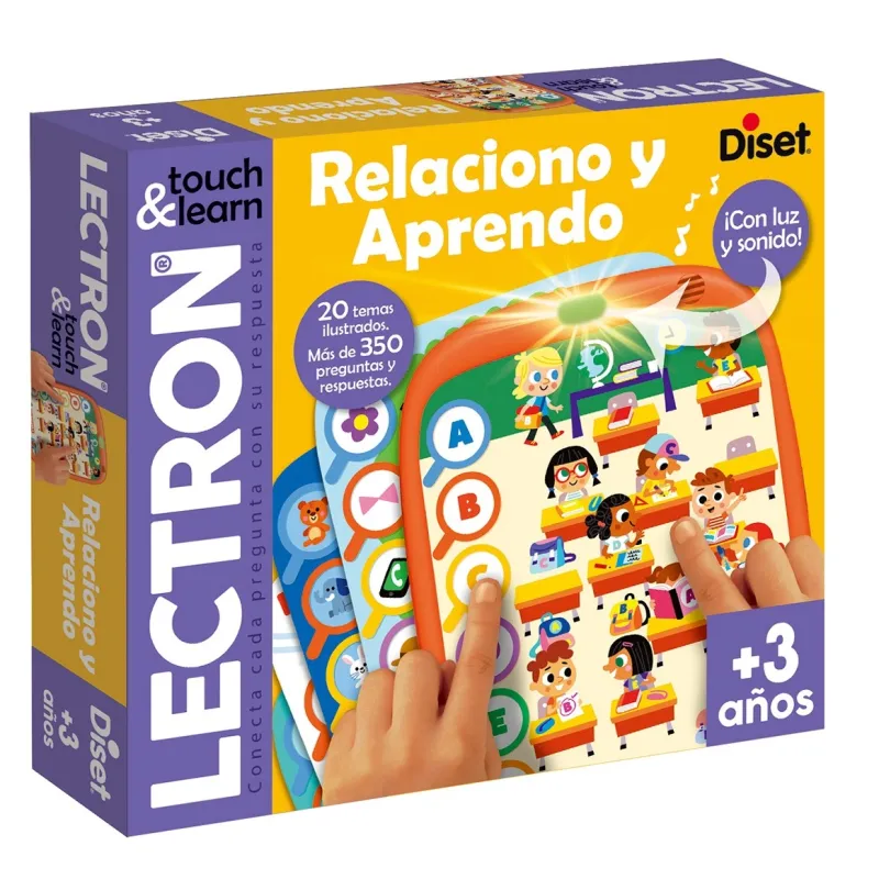 Juego educativo Lectron Touch & Learn Relaciono y Aprendo - Jumbo Diset