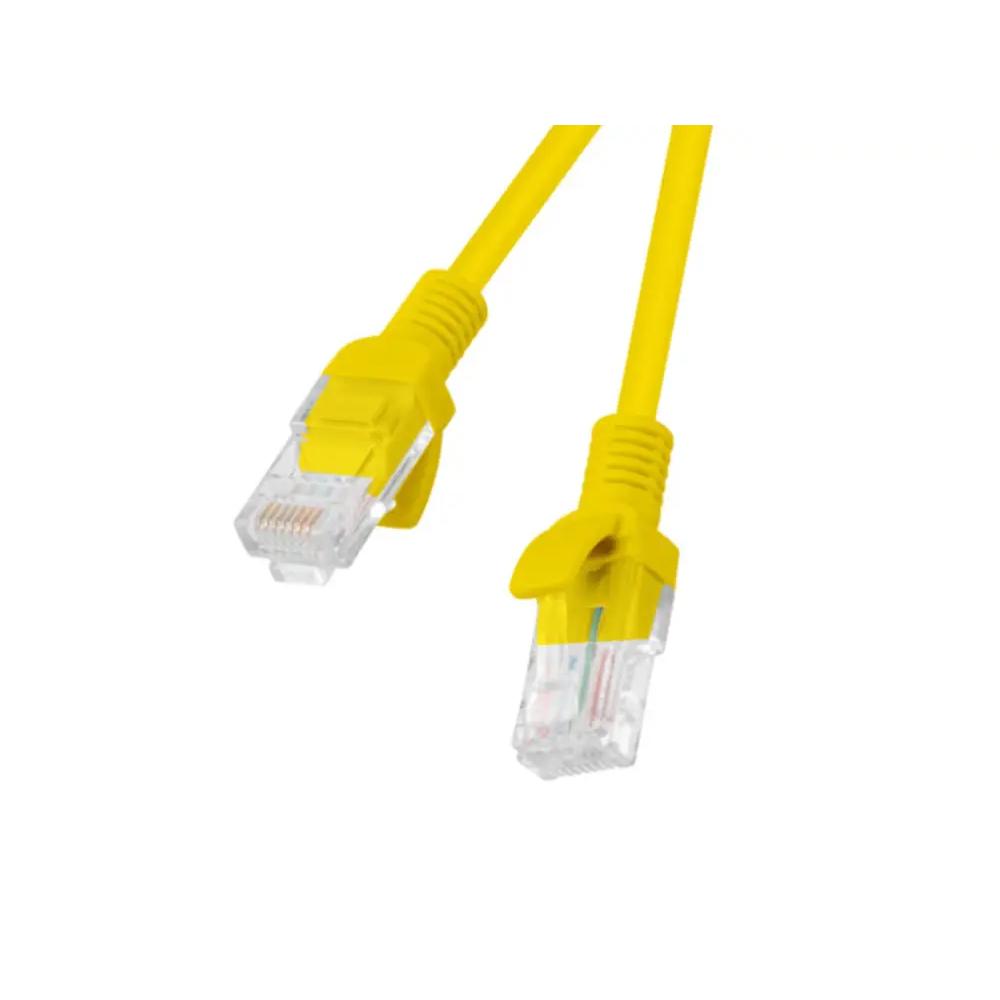 Lanberg Cable de Red RJ45 UTP Cat.5e 5m Amarillo