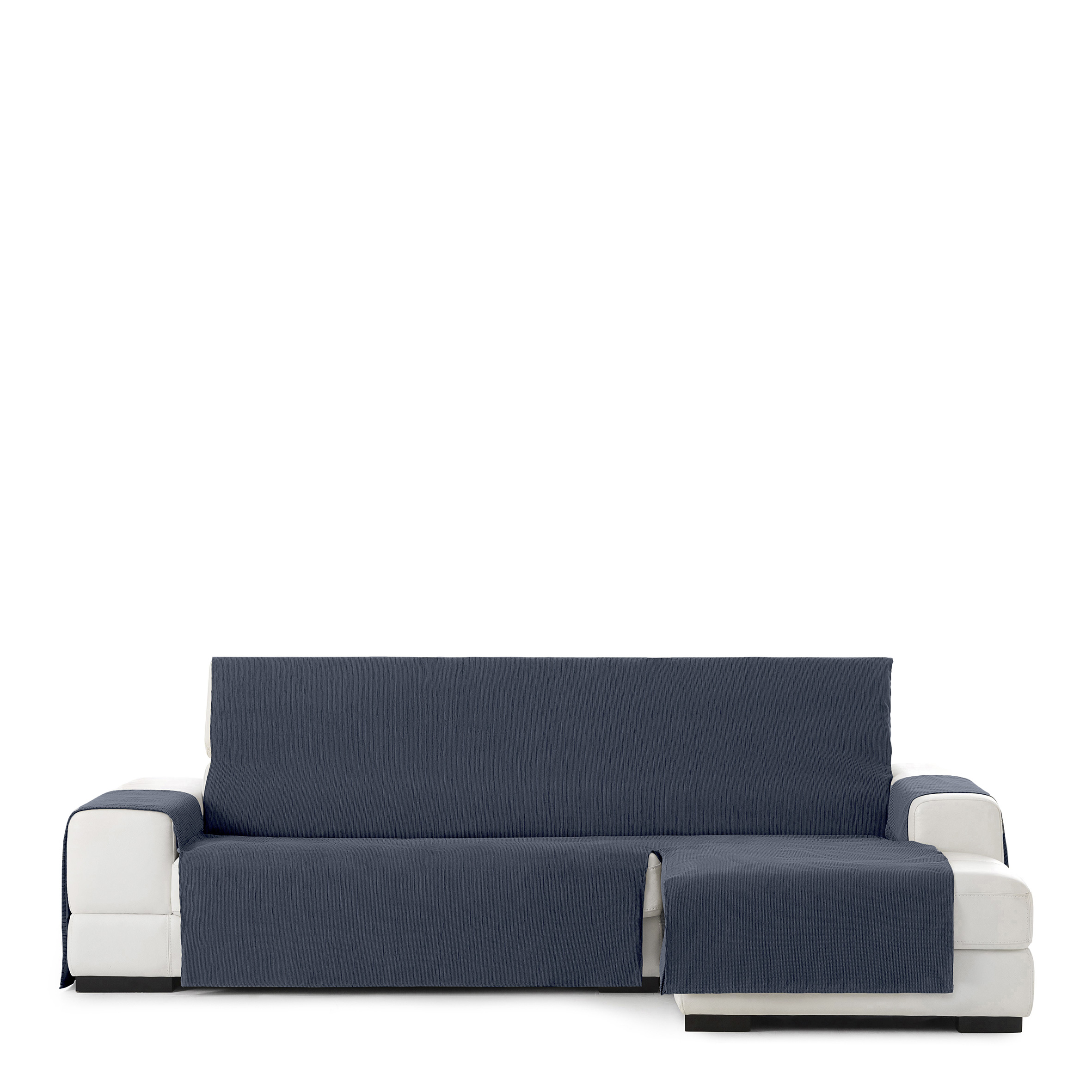 Funda de sofa chaisse longue m/3 mid derecha (Mirando de frente) c/3 extra, Tamaño extra derecha, 170x310x110cm, Fábricada en España