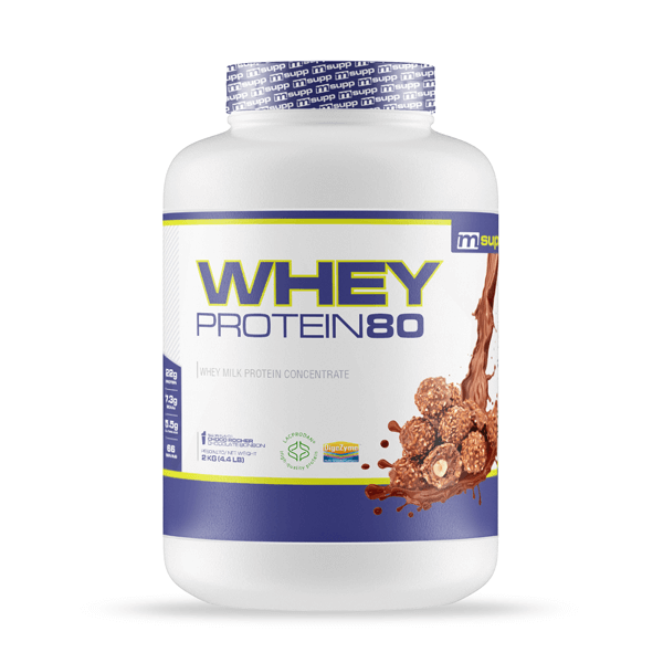 Whey Protein80 - 2 Kg de MM Supplements