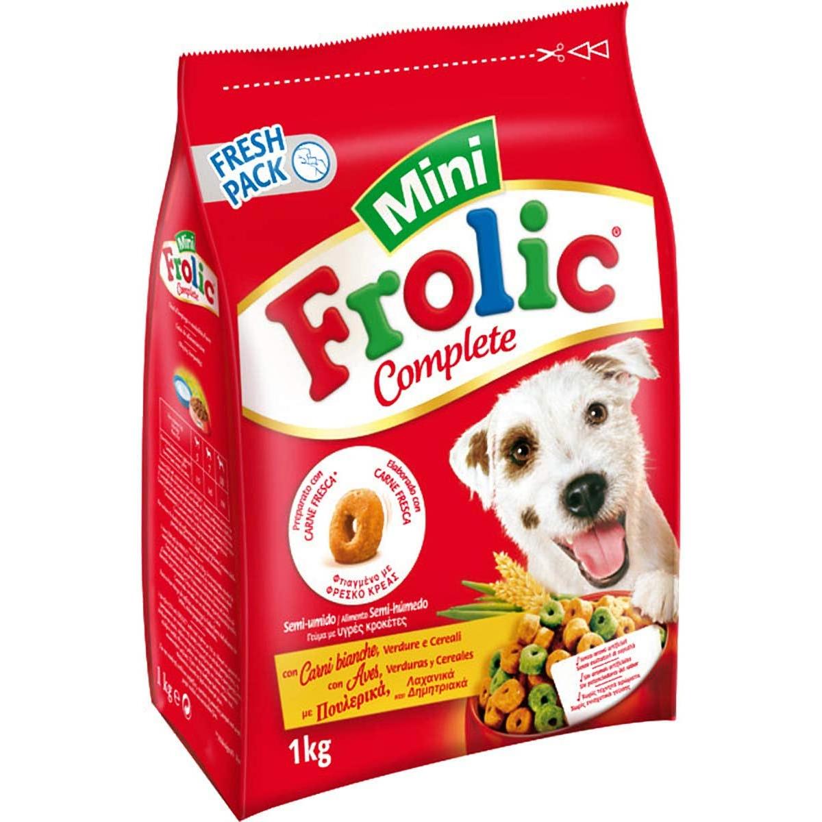 Frolic - Frolic Pienso para Perros Pequeños Sabor Aves - 6 sacos de 1kg