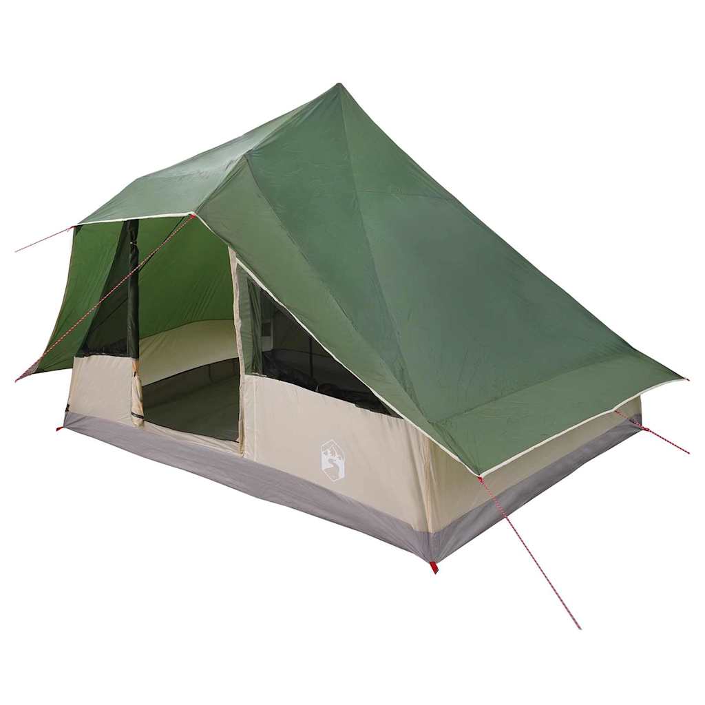 vidaXL Carpa Tipi con techo 364 x 281 x 257 cm tafetán