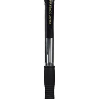 Pilot Supergrip H187 - Portaminas, color negro (0.7 mm, trazo fino) (Paquete de 12 )