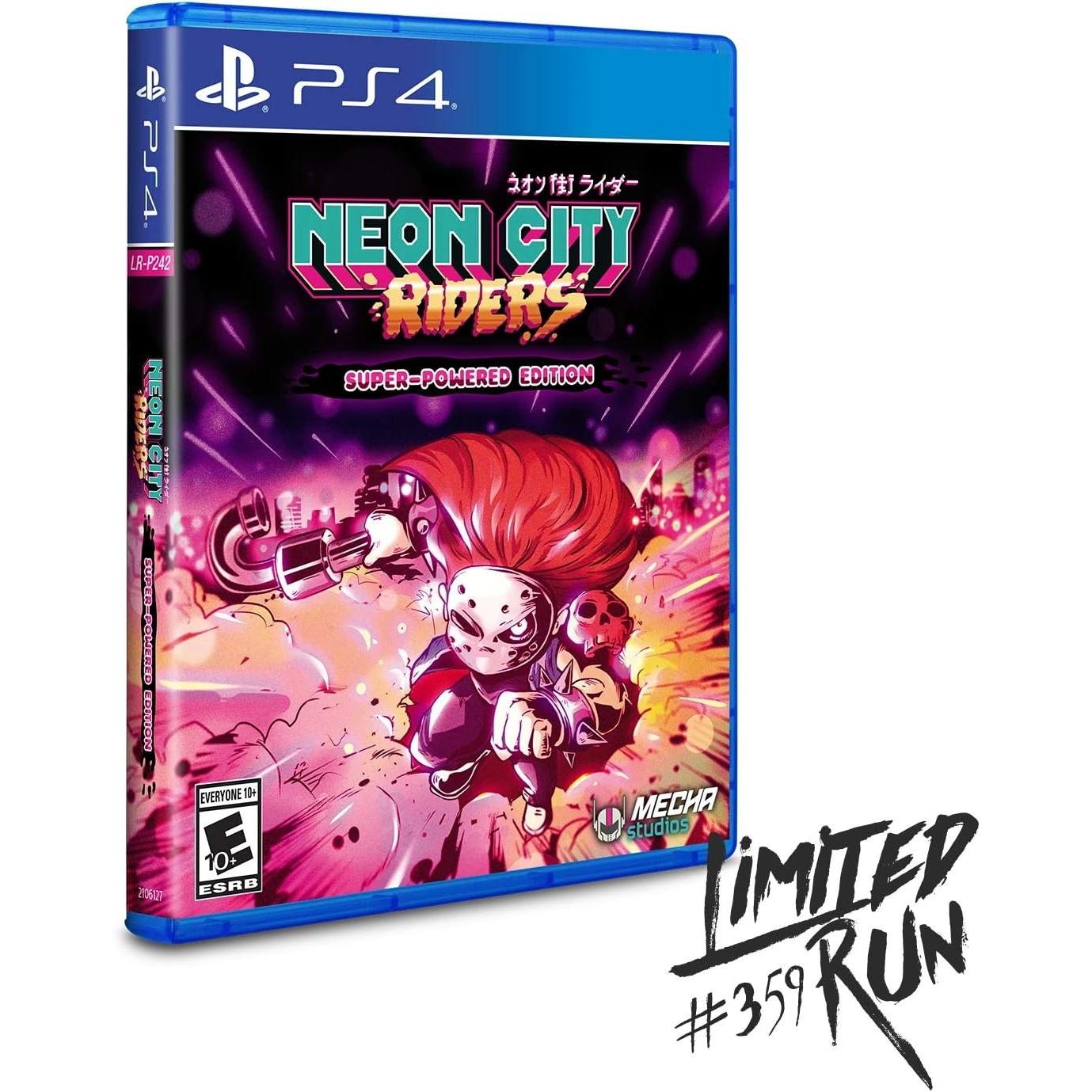 Neon City Riders Super-Powered Edition Limited Run N359 Juego para Consola Sony PlayStation 4, PS4