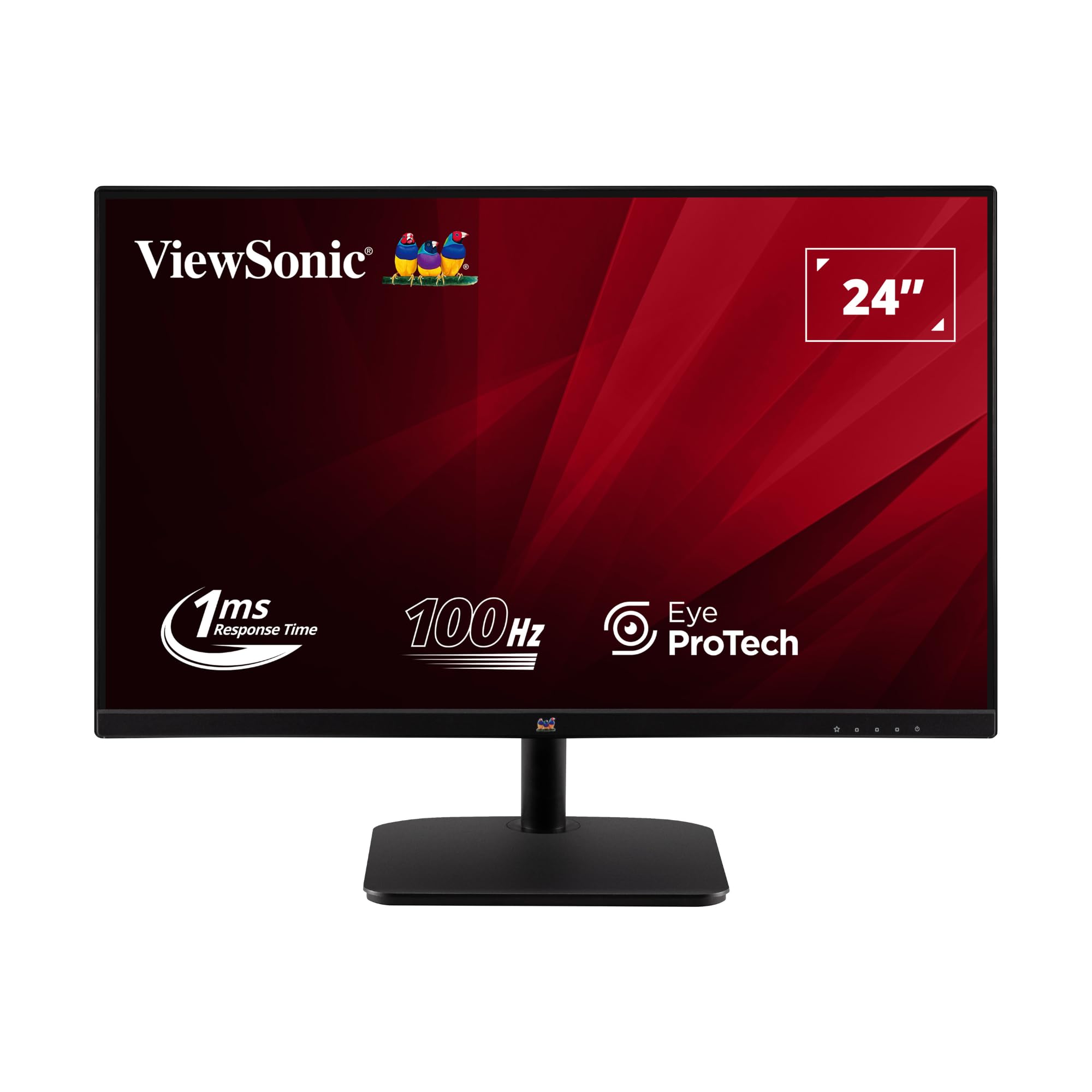 ViewSonic Monitor 24 Fhd Hdmi Vga Gaming