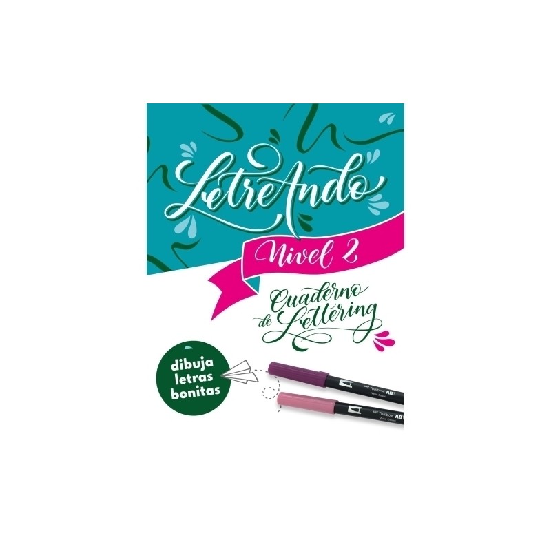 Tombow - CUADERNO TOMBOW LETTERING LETREANDO 2 ADU2-004-3