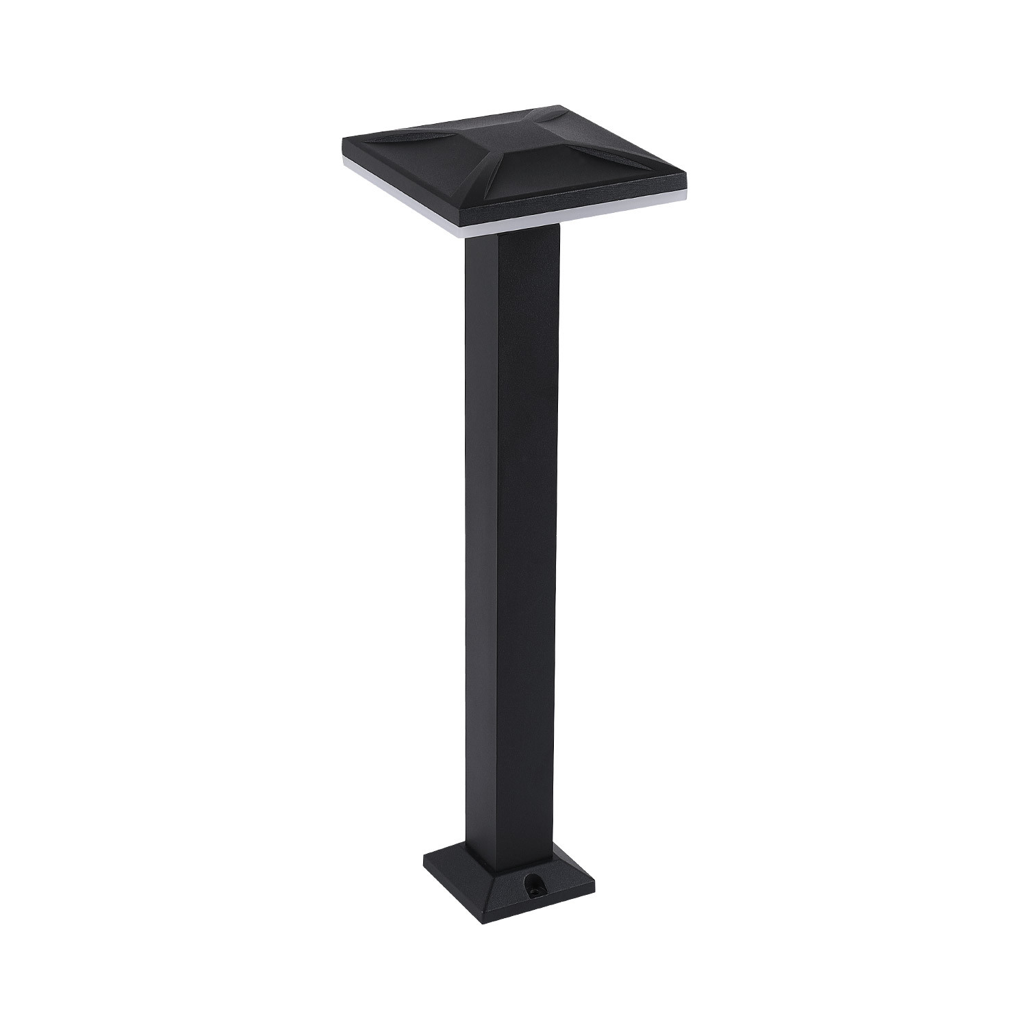 Ledkia Baliza Exterior LED 12W Superficie Pie 60cm Nilo 3000K Blanco Cálido