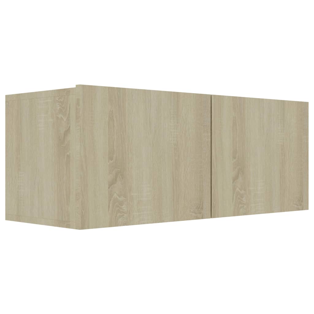 vidaXL Mueble para TV madera contrachapada 80x30x30 cm, Mueble de Salon, Mueble TV, Mueble TV salon, Mesa de TV, Mueble tele