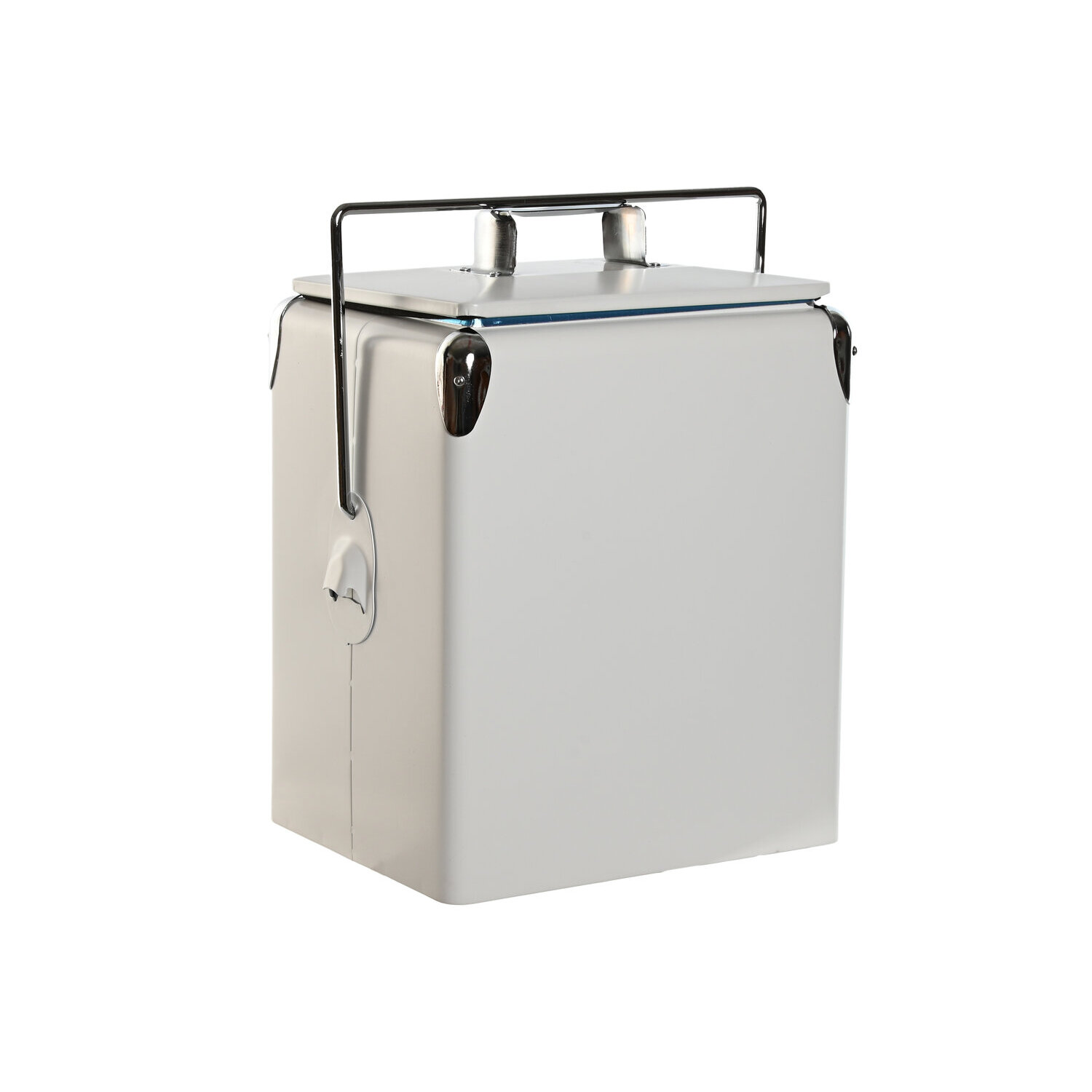 Nevera metal pvc 32x24x43 17 litros blanco El mejor complemento para tu hogar.