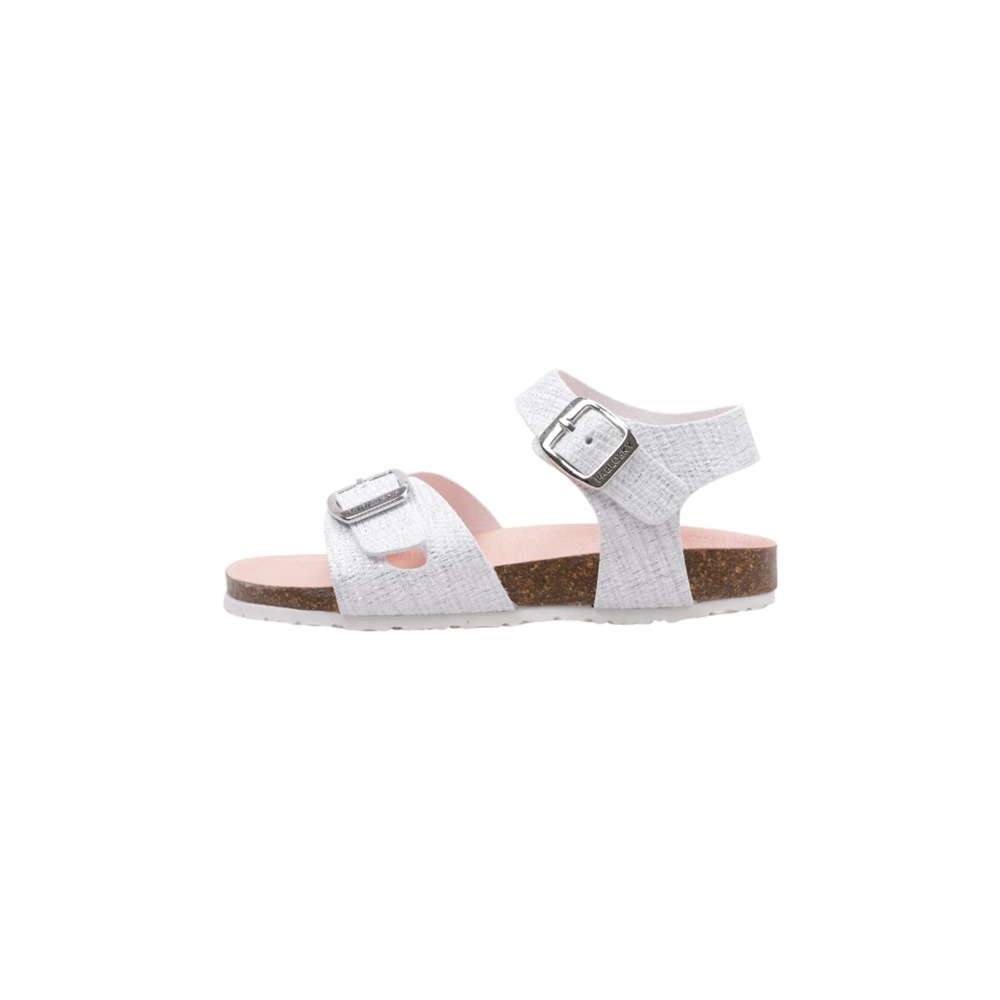 Pablosky 439903 Sandalias Planas Niña Blanco