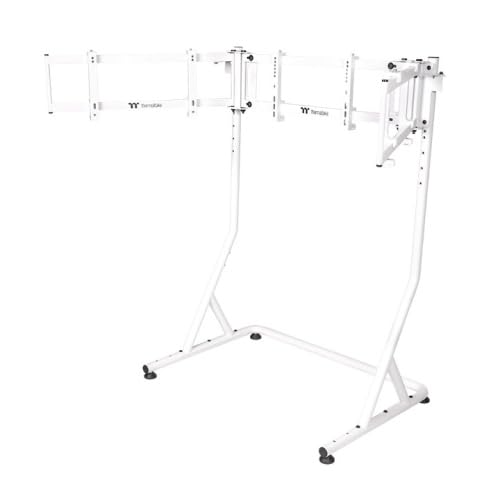 Thermaltake Triple Monitor Stand Pro | Snow