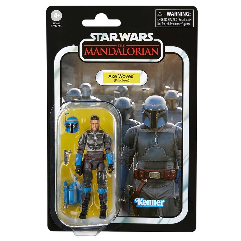 FIGURA AXE WOVES PRIVATEER THE MANDALORIAN STAR WARS 9,5CM