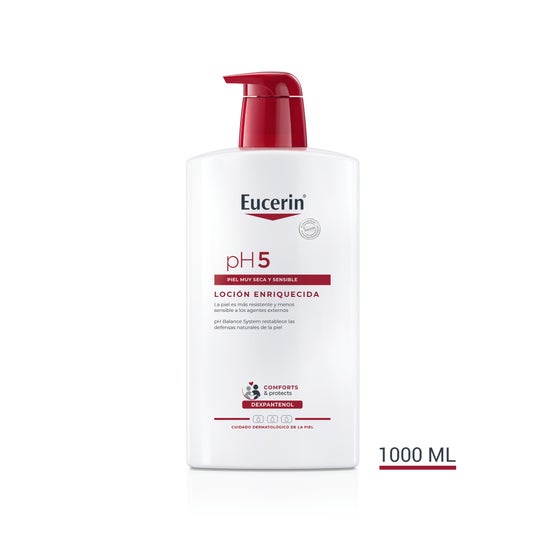Eucerin Loción Enriquecida Hidratante Corporal Ph5 1000 ml