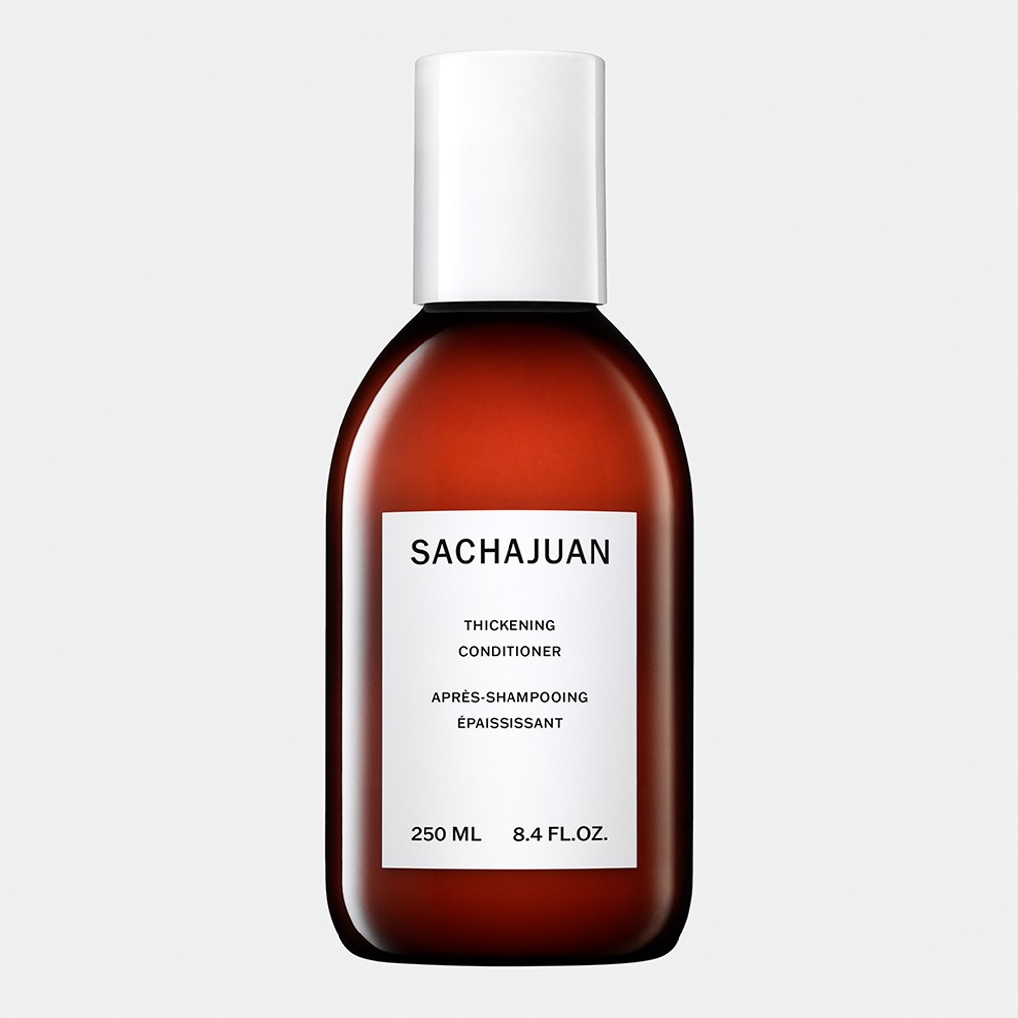 SACHAJUAN THICKENING CONDITIONER 250ML. Acondicionador para cabello fino especialmente pensado para cabellos finos, sin cuerpo y volumen que hidrata y reestructura la fibra del cabello fino, lacio y sin cuerpo.