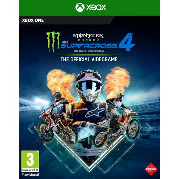 Monster Energy Supercross - The Official Videogame 4 PS4/PS5/Xbox One PAL ESP - Nuevo