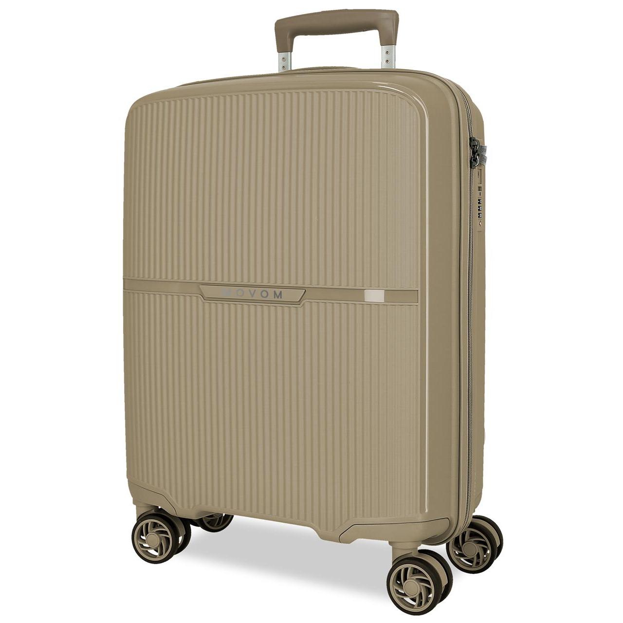 Maleta de Cabina Movom Moon de Polipropileno con 4 Ruedas Multidireccionales, Cierre TSA y 38,2L
