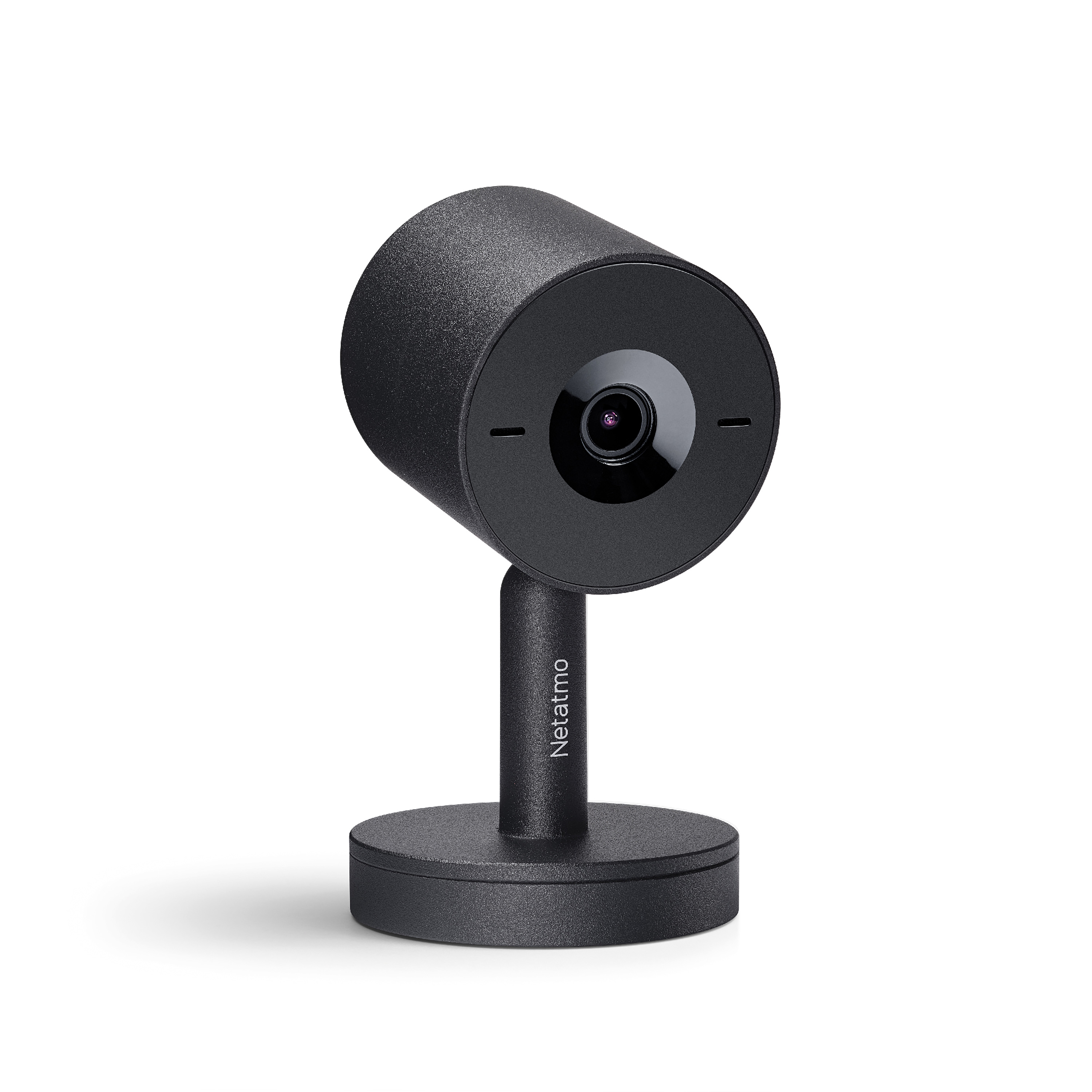 Netatmo - Cámara interior Advance de vigilancia inteligente con detección facial y tapa mecánica de privacidad para hogar, color negro