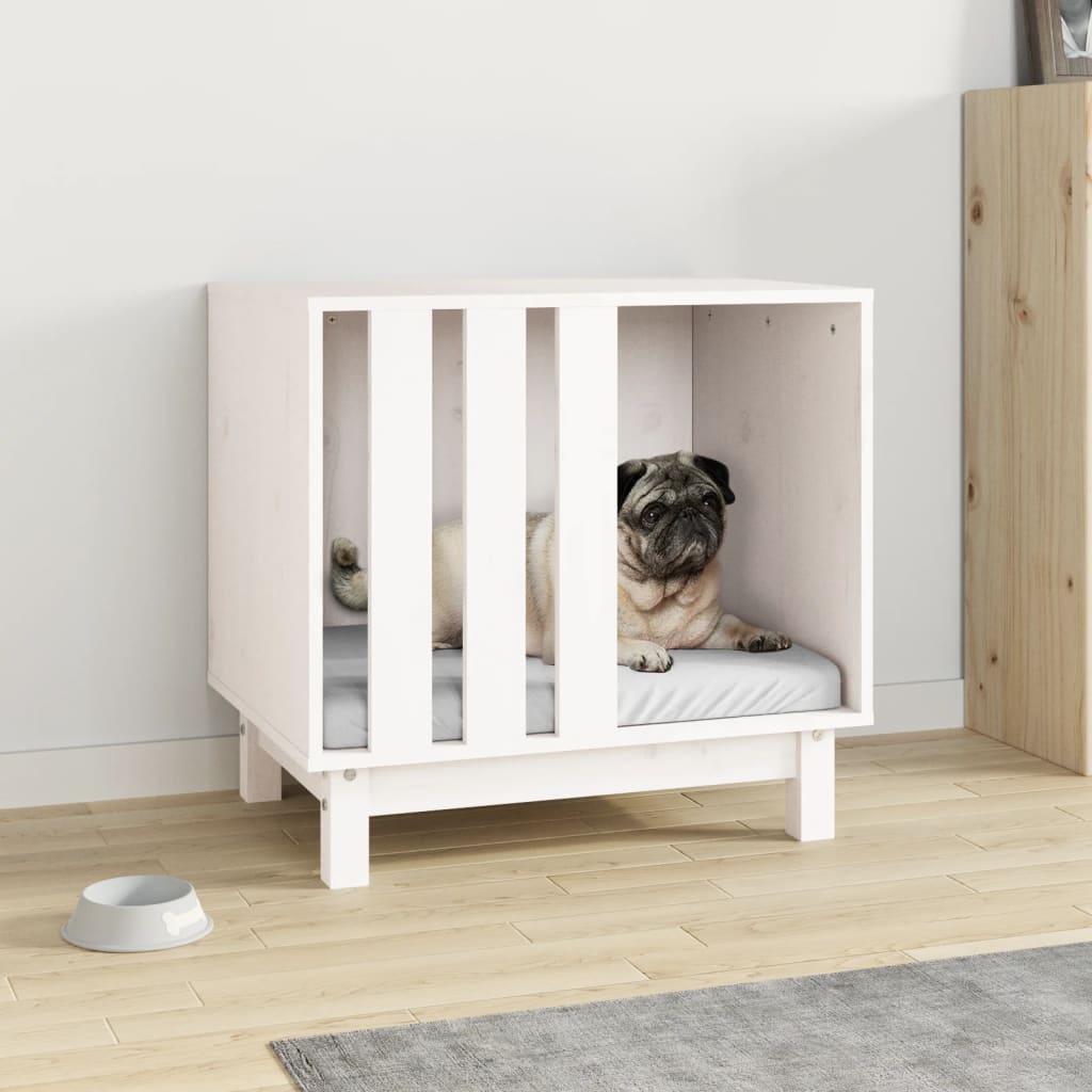vidaXL Caseta para Perros Casa Animal Doméstico Color Marrón miel,  Natural,  Blanco y mas