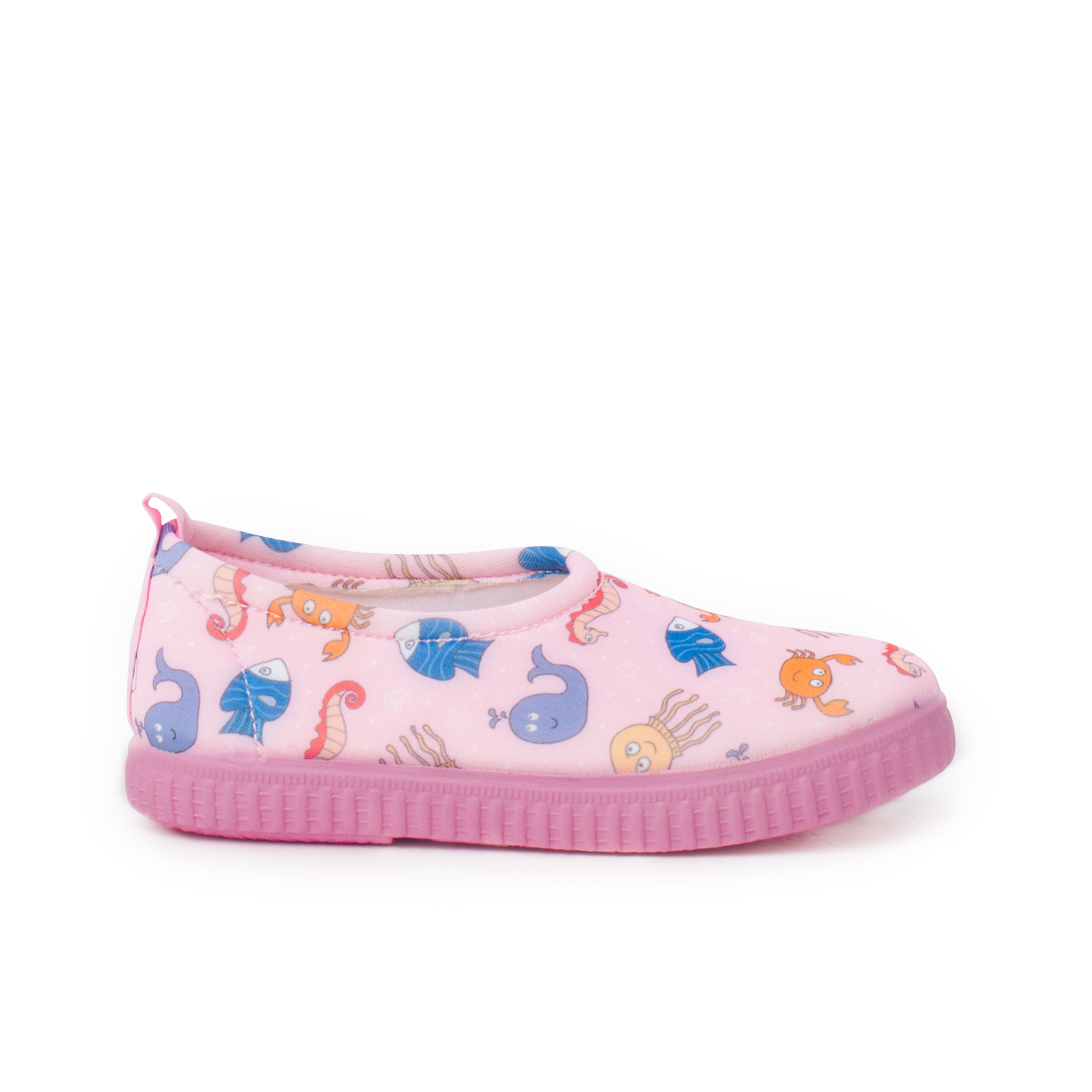 Pisamonas zapatilla cerrada tipo neopreno dibujos