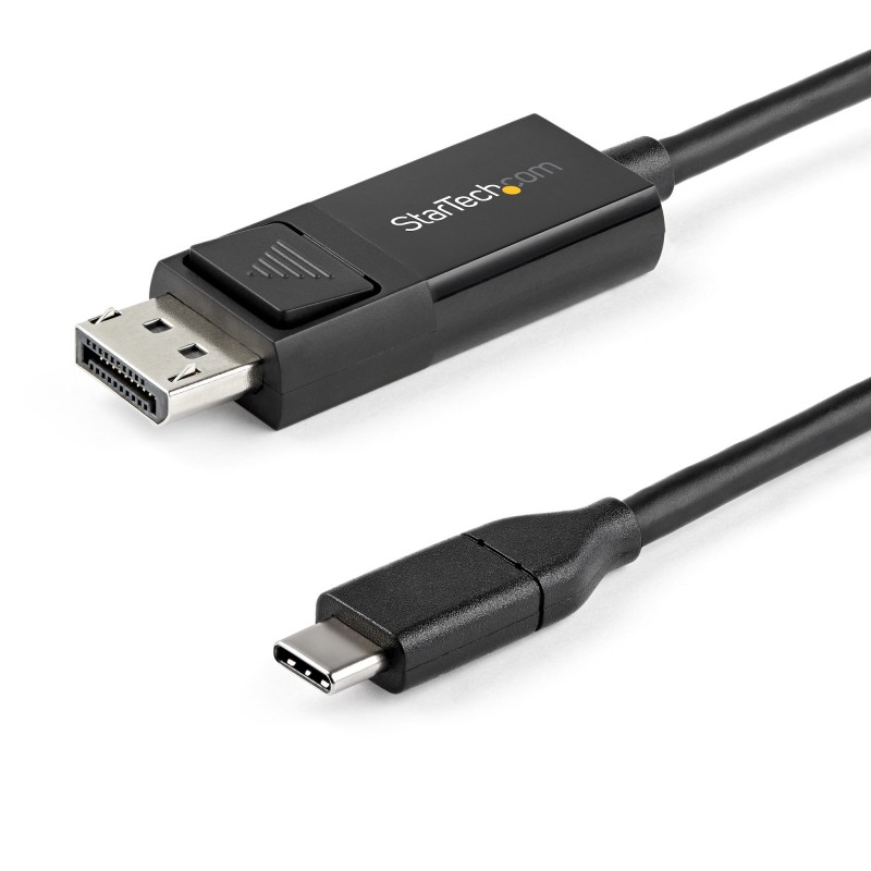 StarTech.com - Cable de 1m USB C a DisplayPort 1.2 de 4K a 60Hz - Cable Adaptador de Vídeo Bidireccional DP a USB-C o USB-C a DP CDP2DP1MBD