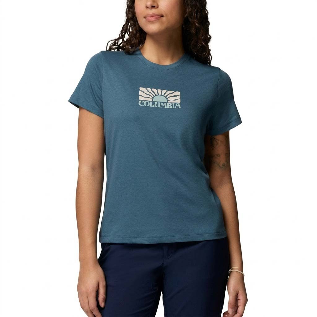 Camisetas Mujer Marca Columbia Modelo Ruby Springs Graphic Fit